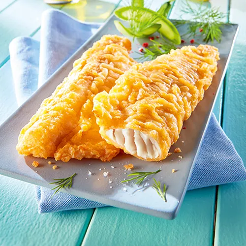Abbildung Alaska-Seelachs im Tempurateig